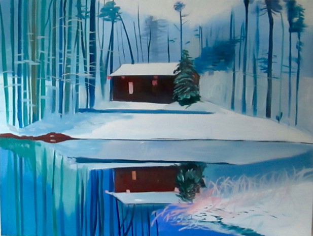 Cabin in the Snow 2 by Daisy Clarke
