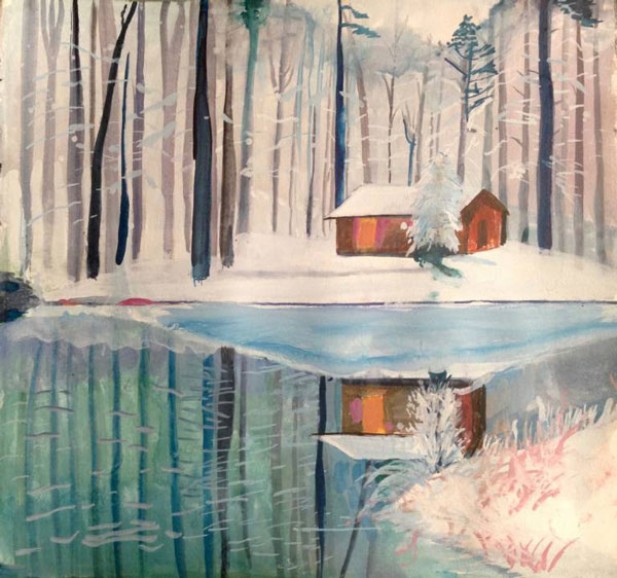 Cabin in the Woods by Daisy Clarke