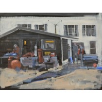 Fish Shed 2, Aldeburgh, Suffolk by Tom Cringle